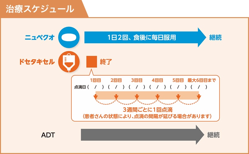 治療スケジュール